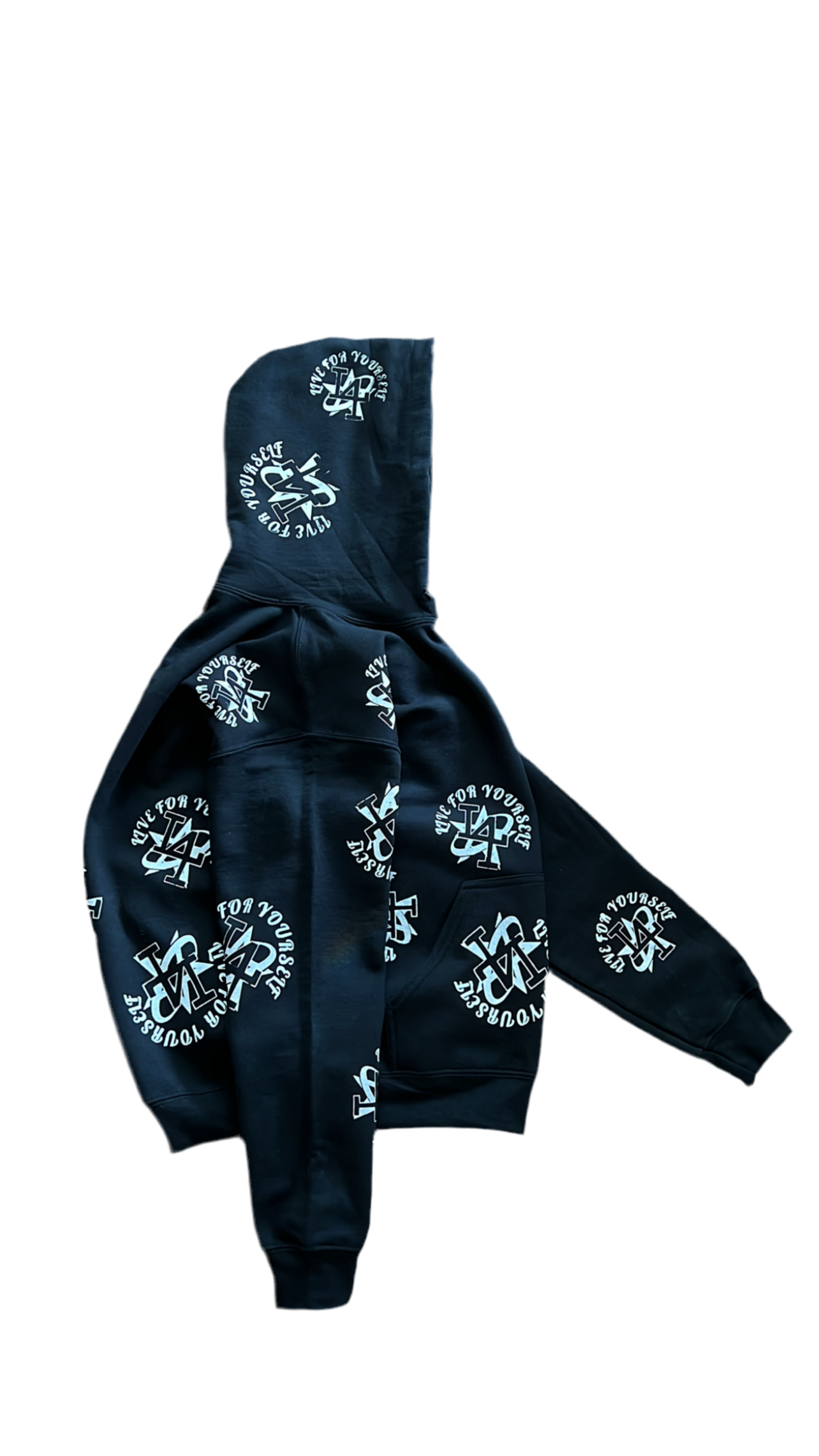 Scattered Logo Hoodie