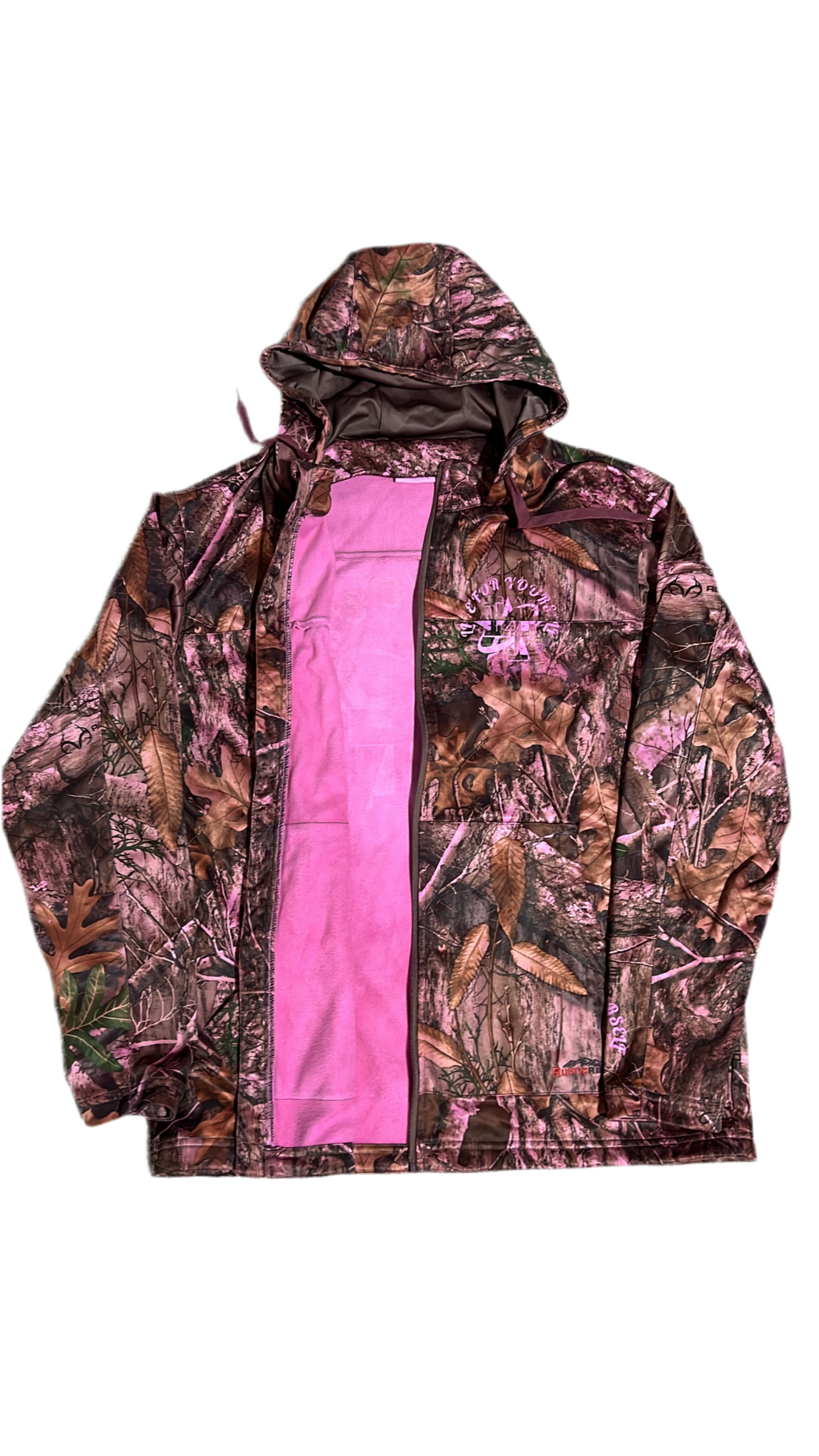 Pink Camo Hoodie