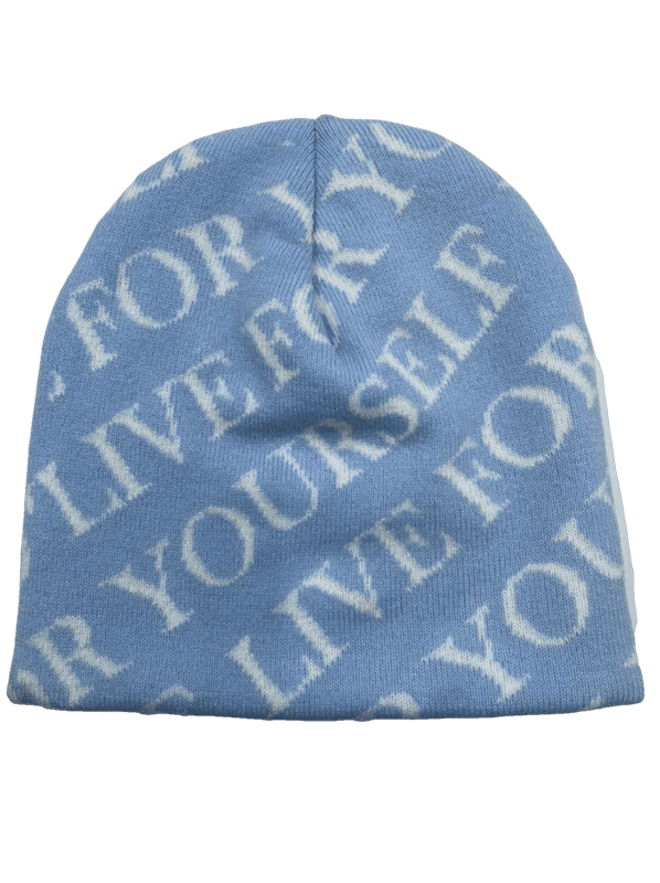 L4 Baby Blue Beanie
